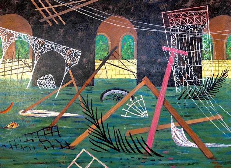 Susan Matthews painting
