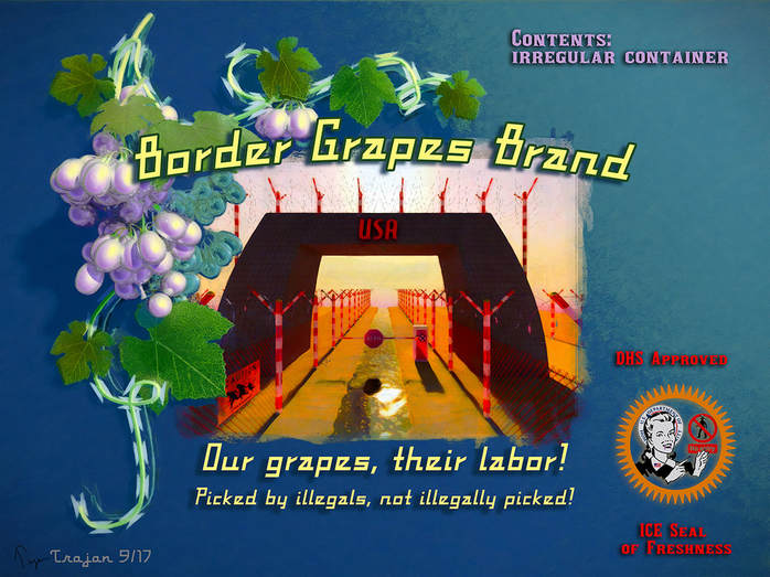 Teresa Trahan Martin art our grapes